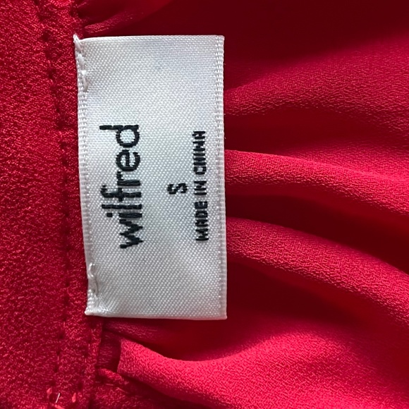 Aritzia Wilfred Effet Crepe Mini Dress - Picture 5 of 6